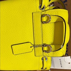 Coach Women's Backpack - Yellow